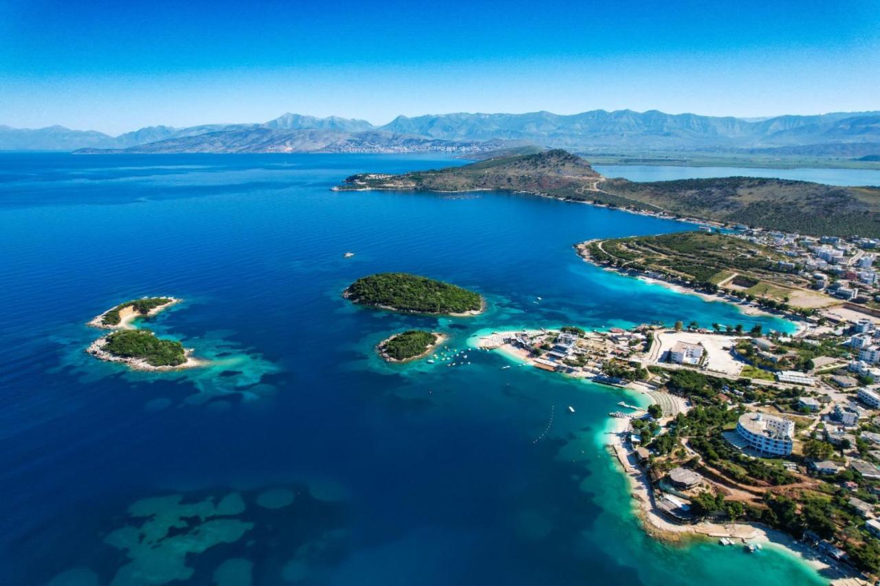 Vila Mario Aparthotel Ksamil Esterno foto