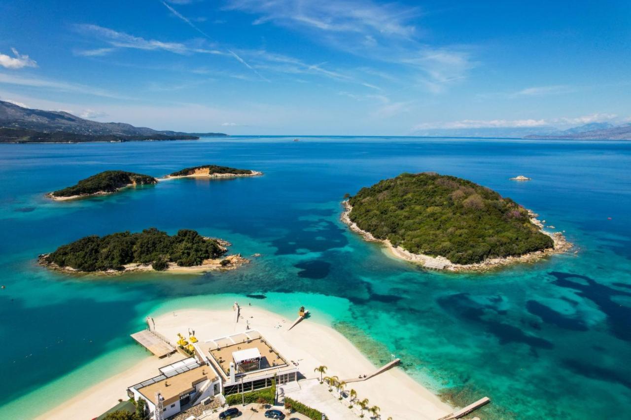 Vila Mario Aparthotel Ksamil Esterno foto